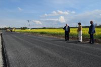 Zarząd Powiatu zwizytował inwestycje drogowe