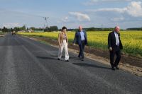 Zarząd Powiatu zwizytował inwestycje drogowe