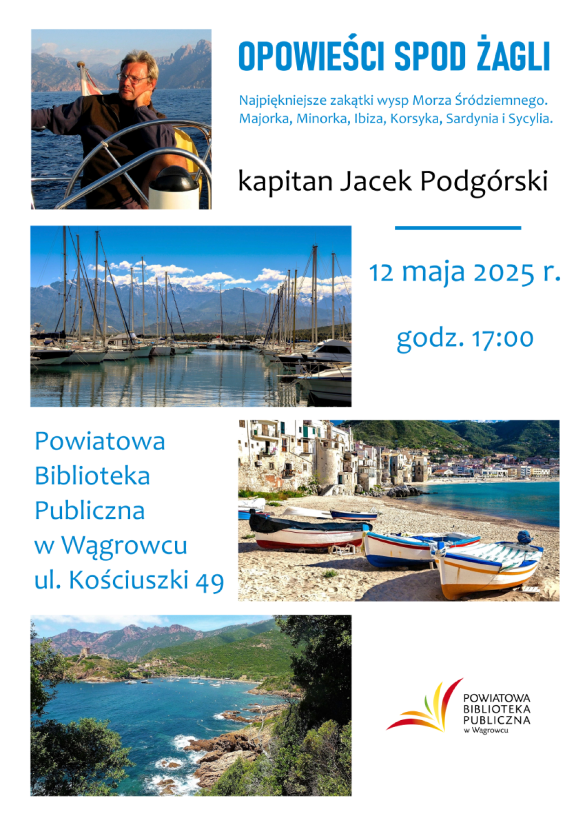 Opowieści spod żagli - zapraszamy na spotkanie do PBP