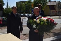Władze powiatu i miasta uczciły Narodowy Dzień Zwycięstwa