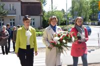 Władze powiatu i miasta uczciły Narodowy Dzień Zwycięstwa