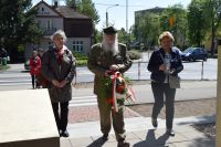 Władze powiatu i miasta uczciły Narodowy Dzień Zwycięstwa