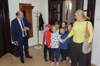 Odwiedziny dzieci z Przedszkola nr 1 w Wągrowcu