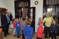 Odwiedziny dzieci z Przedszkola nr 1 w Wągrowcu