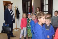 Odwiedziny dzieci z Przedszkola nr 1 w Wągrowcu