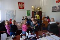 Odwiedziny dzieci z Przedszkola nr 1 w Wągrowcu