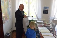 Odwiedziny dzieci z Przedszkola nr 1 w Wągrowcu