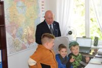 Odwiedziny dzieci z Przedszkola nr 1 w Wągrowcu