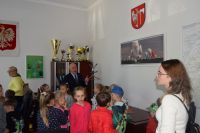 Odwiedziny dzieci z Przedszkola nr 1 w Wągrowcu