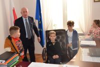 Odwiedziny dzieci z Przedszkola nr 1 w Wągrowcu