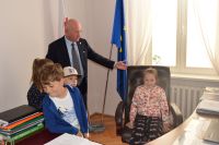 Odwiedziny dzieci z Przedszkola nr 1 w Wągrowcu