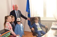 Odwiedziny dzieci z Przedszkola nr 1 w Wągrowcu