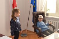 Odwiedziny dzieci z Przedszkola nr 1 w Wągrowcu