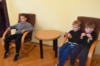 Odwiedziny dzieci z Przedszkola nr 1 w Wągrowcu