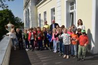 Odwiedziny dzieci z Przedszkola nr 1 w Wągrowcu