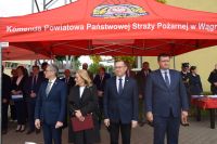 Makroregionalne obchody Dnia Strażaka w Komendzie PSP w Wągrowcu