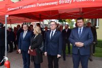 Makroregionalne obchody Dnia Strażaka w Komendzie PSP w Wągrowcu