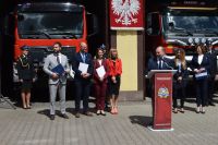 Makroregionalne obchody Dnia Strażaka w Komendzie PSP w Wągrowcu