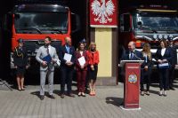 Makroregionalne obchody Dnia Strażaka w Komendzie PSP w Wągrowcu