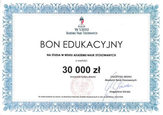 Stypendia na studia dla zdolnej młodzieży