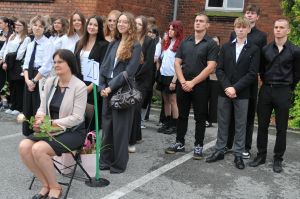 Zakończenie roku szkolnego w I LO w Wągrowcu