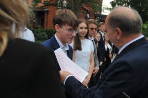 Zakończenie roku szkolnego w I LO w Wągrowcu