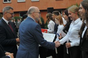 Zakończenie roku szkolnego w I LO w Wągrowcu