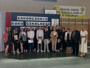 Zakończenie roku szkolnego w ZS w Gołańczy