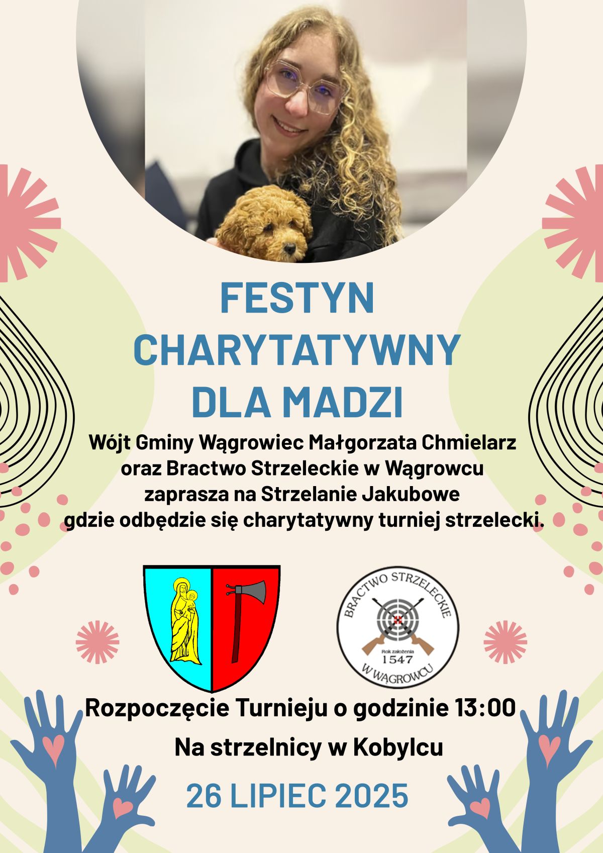Festyn charytatywny dla Madzi - plakat