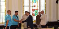 Delegacja dzieci z Głuchołaz z wizytą w Wągrowcu