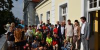 Delegacja dzieci z Głuchołaz z wizytą w Wągrowcu