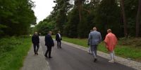 Zarząd Powiatu zwizytował inwestycje drogowe