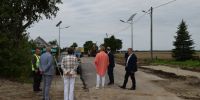 Zarząd Powiatu zwizytował inwestycje drogowe