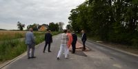 Zarząd Powiatu zwizytował inwestycje drogowe