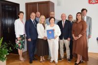 Zarząd Powiatu Wągrowieckiego przekazał pompę infuzyjną dla wągrowieckiego hospicjum