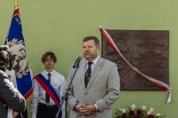 Uroczystość odsłonięcia tablicy poświęconej pamięci dr. Mariana Króla, fot. Ewelina Jaśkowiak