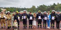 Powiatowe zawody sportowo - pożarnicze w Wągrowcu