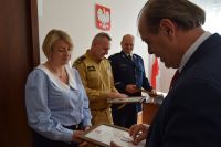 Odznaki Honorowe PCK dla wągrowieckich służb