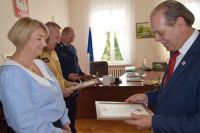 Odznaki Honorowe PCK dla wągrowieckich służb