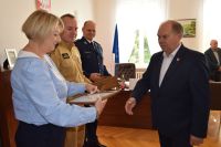 Odznaki Honorowe PCK dla wągrowieckich służb