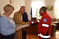 Odznaki Honorowe PCK dla wągrowieckich służb