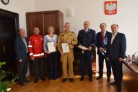 Odznaki Honorowe PCK dla wągrowieckich służb