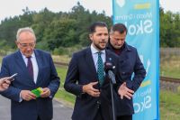 Nowa ścieżka pieszo-rowerowa ze Skoków do Sławy Wielkopolskiej