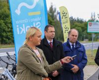 Nowa ścieżka pieszo-rowerowa ze Skoków do Sławy Wielkopolskiej