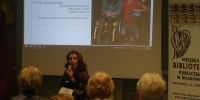 Khrystyna Syrowa Kovalyshyn w Miejskiej Bibliotece Publicznej w Wągrowcu