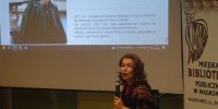 Khrystyna Syrowa Kovalyshyn w Miejskiej Bibliotece Publicznej w Wągrowcu