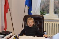 Dzieci z Przedszkola w Siennie z wizytą w starostwie