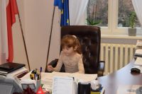 Dzieci z Przedszkola w Siennie z wizytą w starostwie