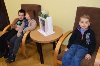 Dzieci z Przedszkola w Siennie z wizytą w starostwie