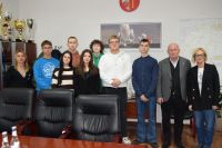 Młodzież z MOS Gołańcz w wągrowieckim starostwie